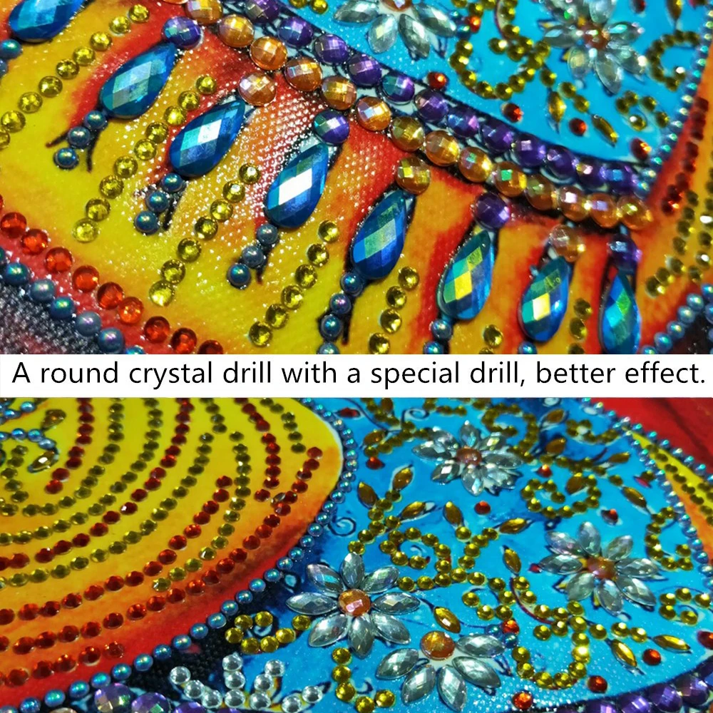 5D алмазная живопись слон вышивка животные сделай сам Стразы особой формы круглые