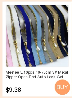 Meetee 8#120 см Двойные застежки-молнии из смолы, двойные ползунки, спортивная одежда, сумки, швейные принадлежности, домашний декор, материалы для рукоделия