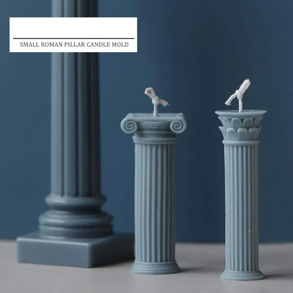 Римские колонны пресс формы для свечей ароматерапевтическая свеча гипсовая