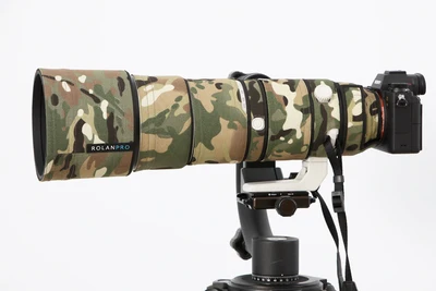 Линзы rolanpro пальто камуфляж дождевик для sony FE 200-600 мм F5.6-6.3 G OSS объектив защитный чехол пистолеты одежда - Цвет: No 4 Cotton