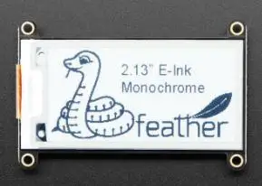 Монохромный eInk / ePaper Display FeatherW 4195 2 13 | Электроника