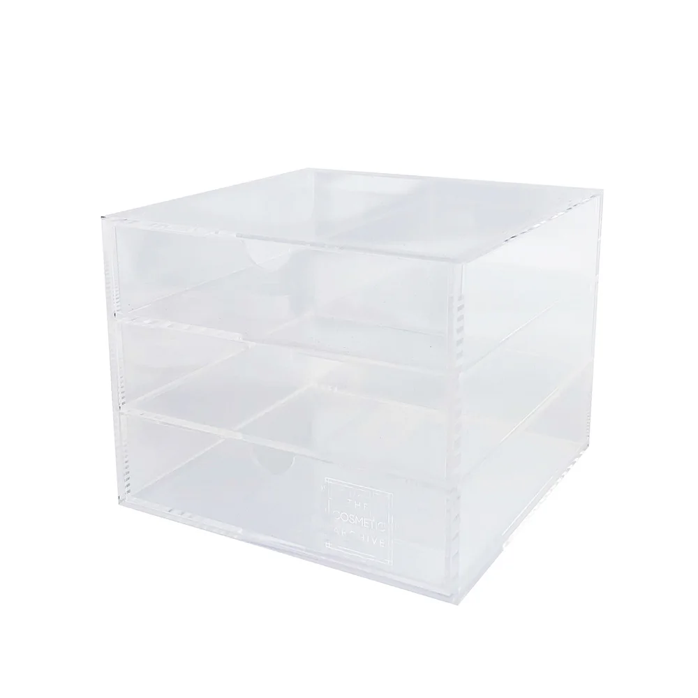 Макияж ящик для хранения косметики и ювелирных изделий большой дисплей стильный