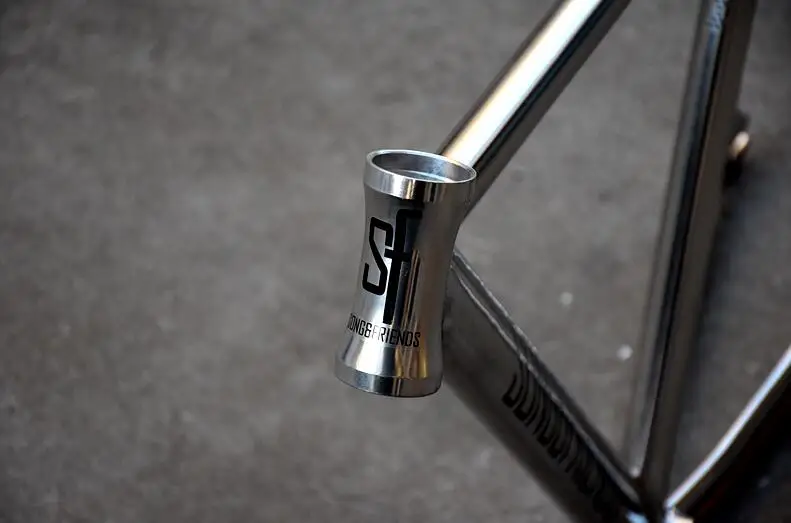 SF трек велосипед 54 см рама односкоростная велосипеда с углеродной вилкой и