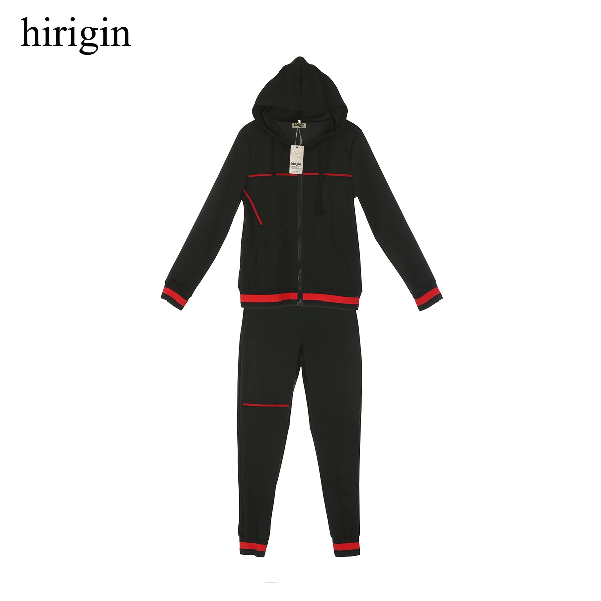 Hot sale solid Womens 2 PCS Tracksuits Set Ladies 2019 new Brand Autumn Long Sleeve Casual O-Neck Hoodies +long pants Plus Size |