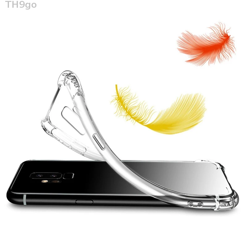 Transparent 5S 6S 7 8 Plus Phone Case For Apple iPhone X XR XS Max Shockproof Silicone TPU Cover |