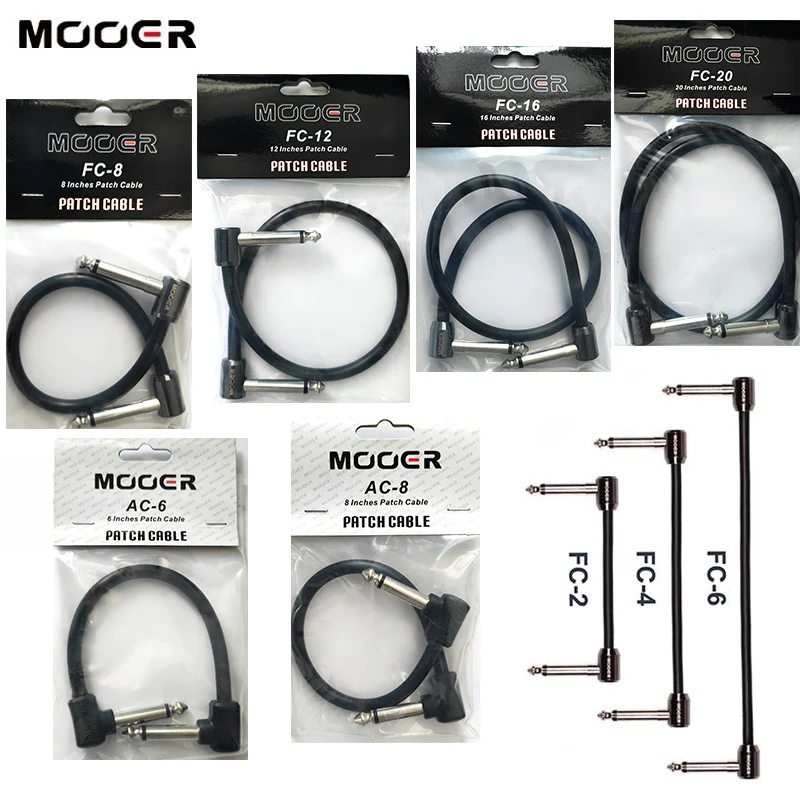 

MOOER FC/PC Series Guitar Effect Patch Cable