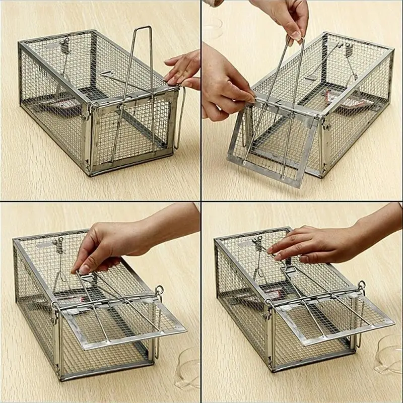 

1pcs Catch Cage Steel Cage Animal Trap Mouse