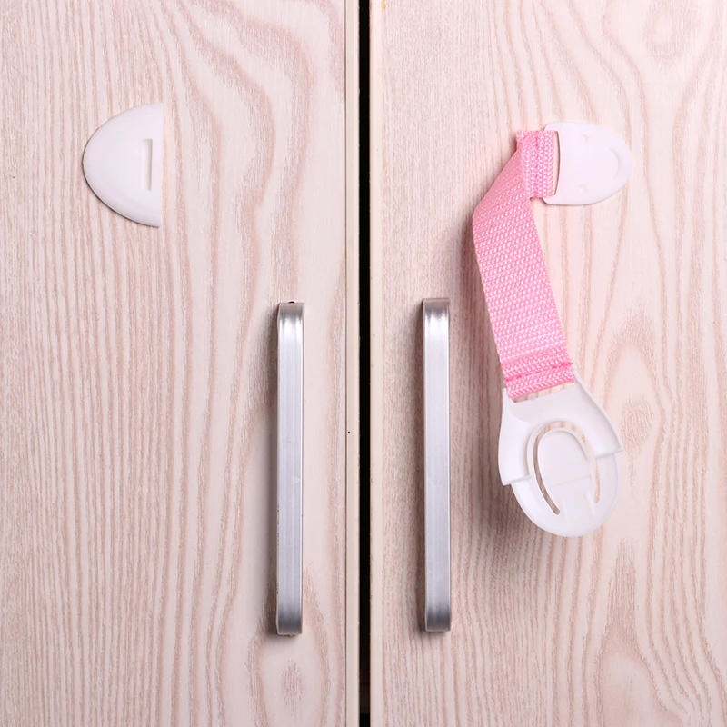 

10pcs/Lot Child Lock Protection Of Children Locking Doors For Children's Safety Kids Plastic Lock Best Selling