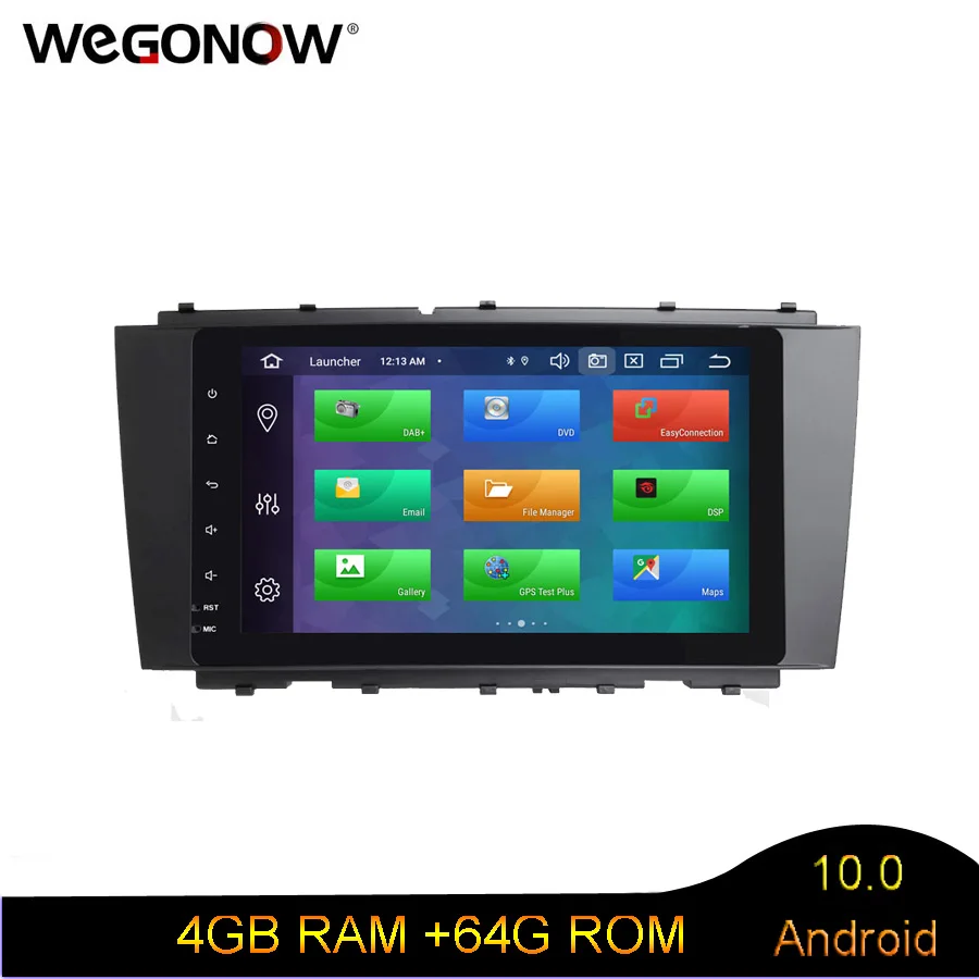 IPS DSP Android 10 8 ядер 4 Гб RAM 64 ROM автомобильный dvd плеер RDS радио GPS карта bluetooth wifi для Benz
