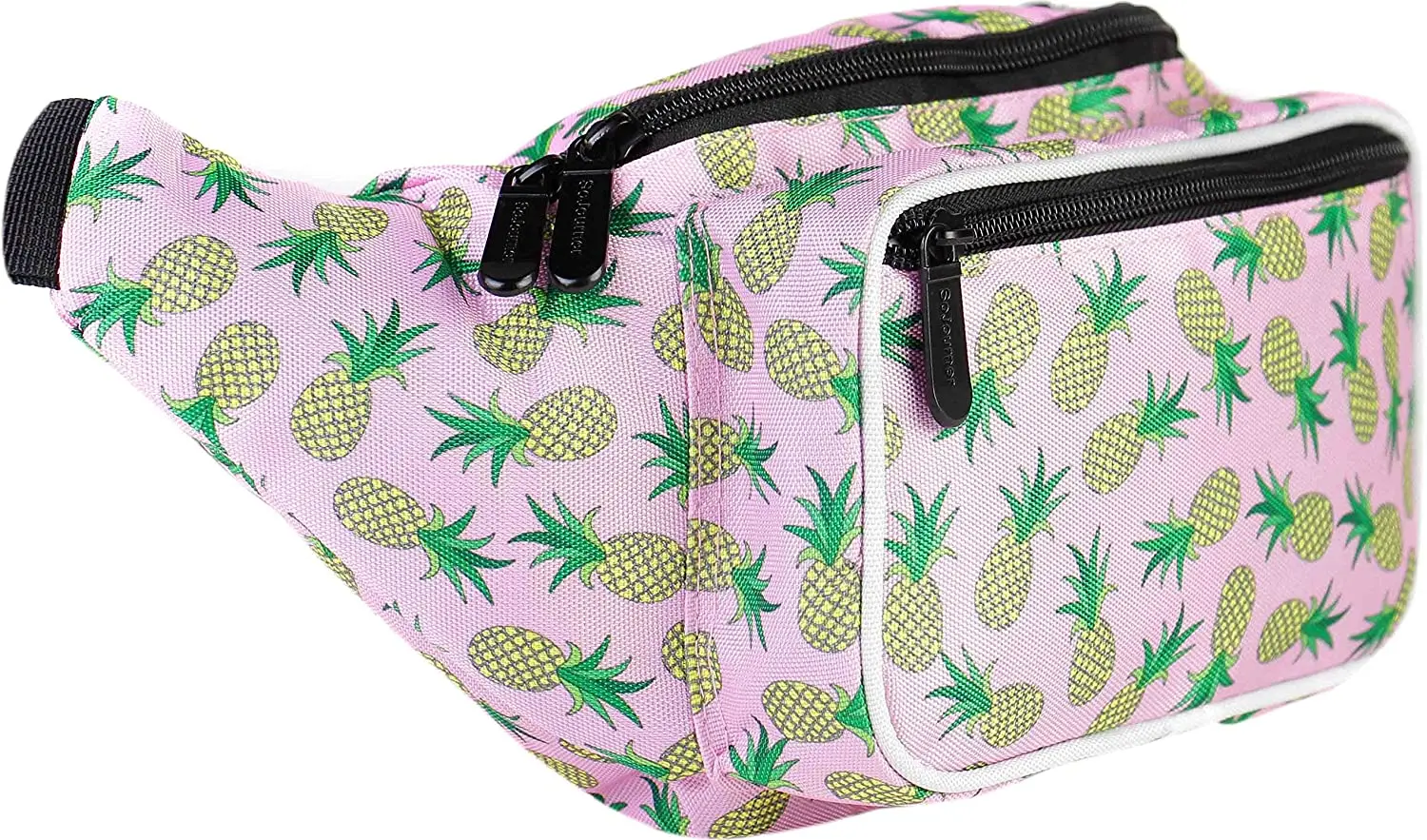 

Забавная поясная сумка Anreisha с ананасами для мужчин и женщин, модные праздничные сумки на ремне