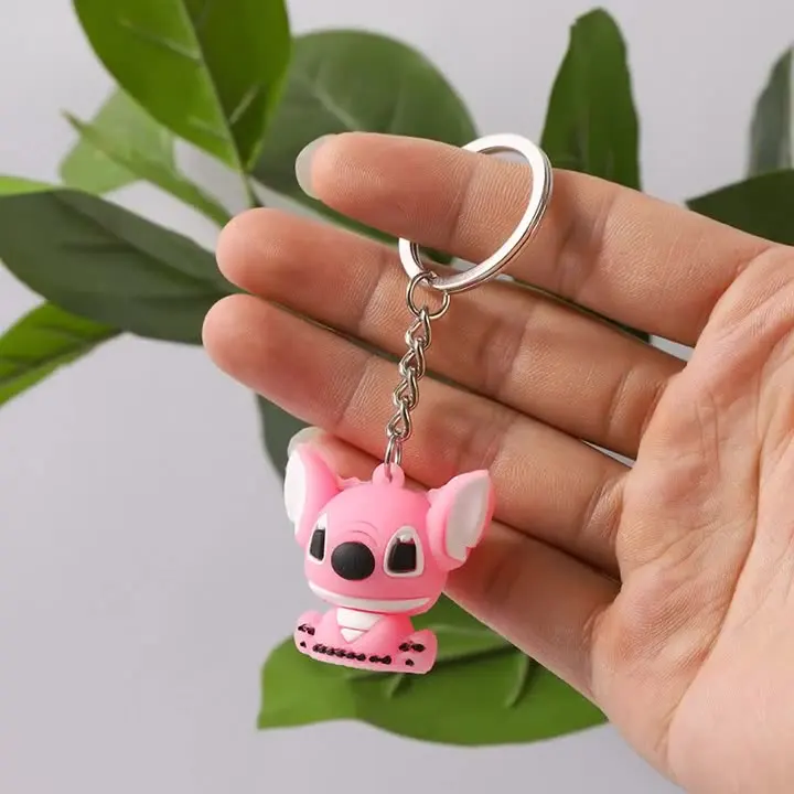 

Disney Cute Creative Cartoon Stitch Doll Keychain Interstellar Baby Stitch Car Key Chain Pendant