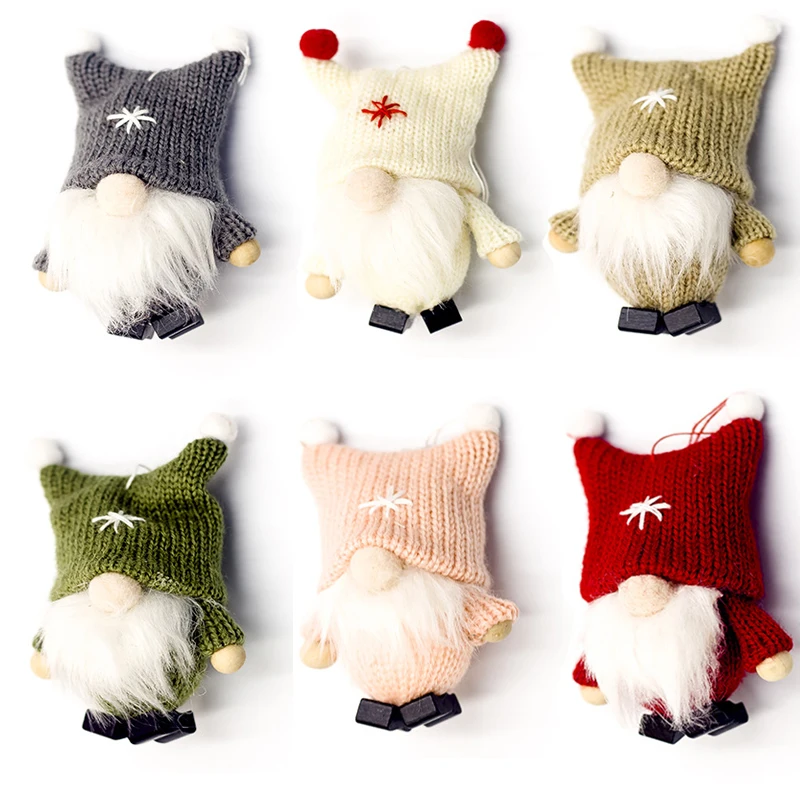 3 предмета в комплекте 6 штук партии вязанная шерстяная обувь и куклы висячие