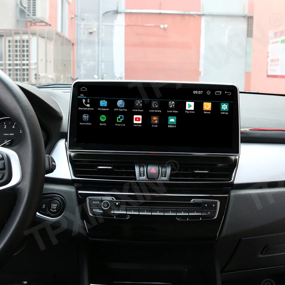 저렴한 12.3 안드로이드 11 BMW 2 시리즈 2015-2019 자동차 멀티미디어 GPS 네비게이션 헤드 유닛 자동 스테레오 라디오 4G LTE 무선 카플레이, Android 11 차량용 멀티미디어 플레이어