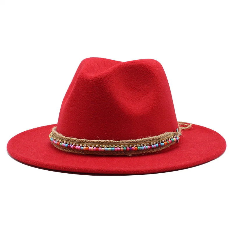 Женская фетровая шляпа с широкими полями Осень-зима 2020 | Аксессуары для одежды