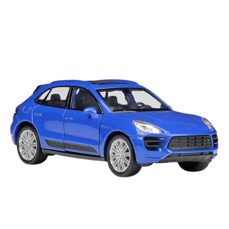 WELLY 1:36 Porsche Macan Turbo SUV Alloy Diecast Car Collection Toy Souvenir Ornament NEX New Exploration of Model  - buy with discount