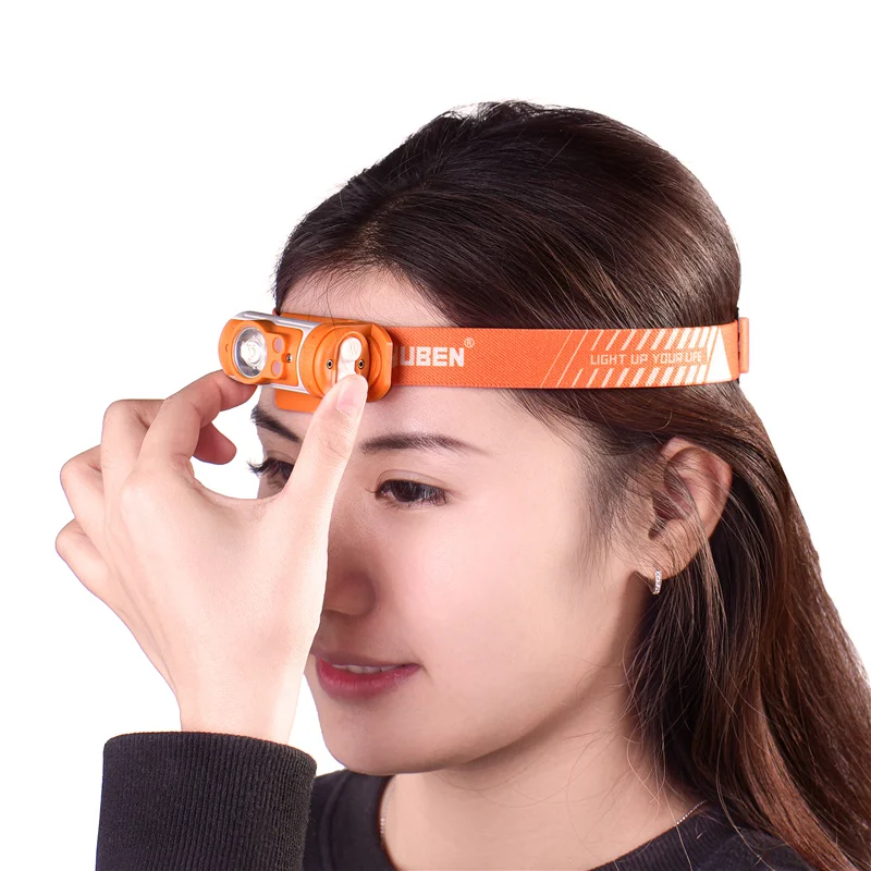 

WUBEN H3 Headlight 7-Modes 140LM Rotatable LED Headlamp for Camping Lantern Hat Cap Clip On Light Cycling Fishing Head Torch