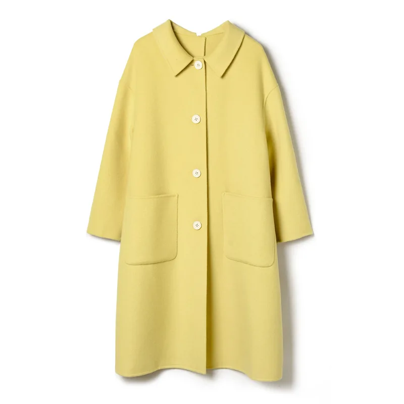 

2020 LXA LXB wool coat winter coat cape coats for women black wool coat