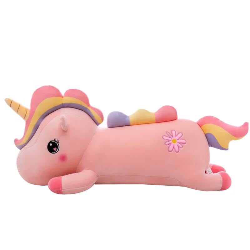 

40-80cm Kawaii Unicorn Pillow Plush Stuffed Animals Baby Toys For Home Decoration For Girl Christmas Gift