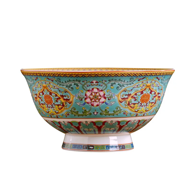 4 5/6 дюймов керамическая посуда Цзиндэчжэнь миска для лапши из костяного фарфора