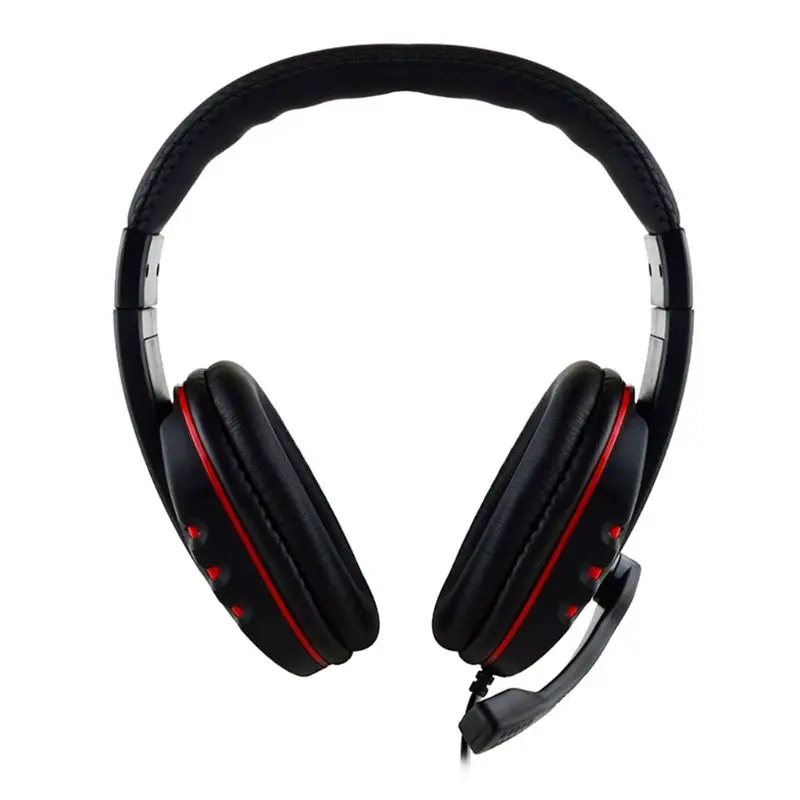 

3.5mm Gaming Headset Headphone w/ Microphone Volume Control for sony ps4 PlayStation 4 for PC Y4UE