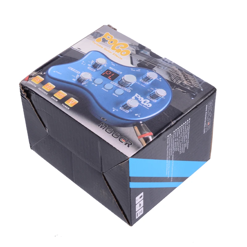 

MOOER POGO Portable Effect Pedal True bypass / Effect Pedal With Free connector