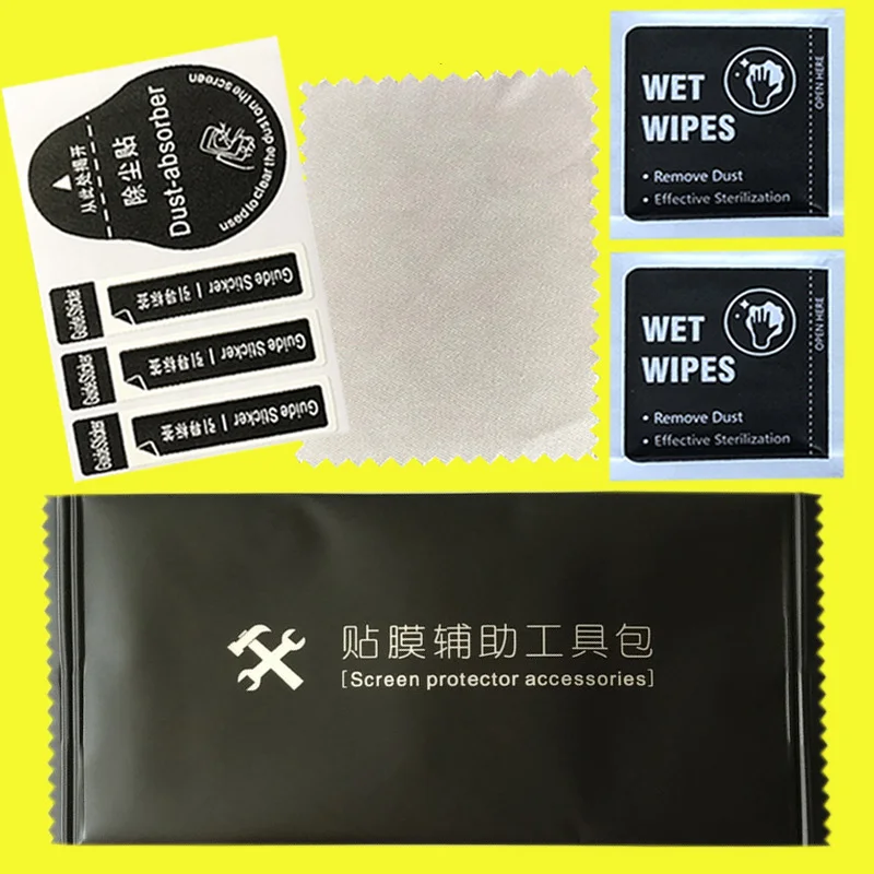 100 шт. защитное закаленное стекло для объектива камеры телефона удаление пыли