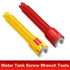 Новинка 2021, гаечный ключ 8 в 1 для смесителя и раковины, двухсторонний гаечный ключ для водопроводной трубы, многофункциональный гаечный ключ, инструменты для сантехники, туалета, ванной