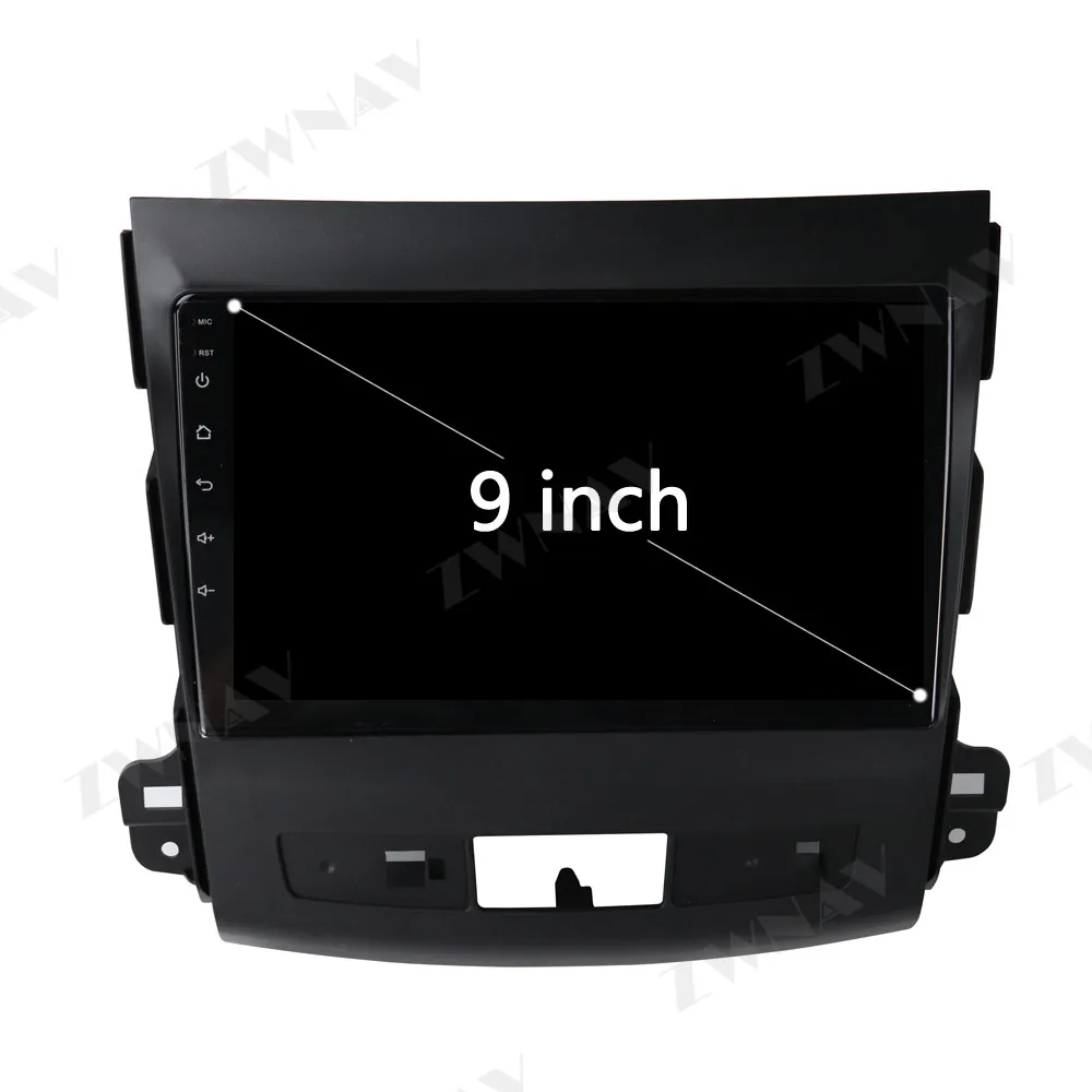 Автомобильный DVD мультимедийный плеер для Mitsubishi Outlander XL 2006- 2 din Android 9,1 радио магнитофон навигация gps головное устройство