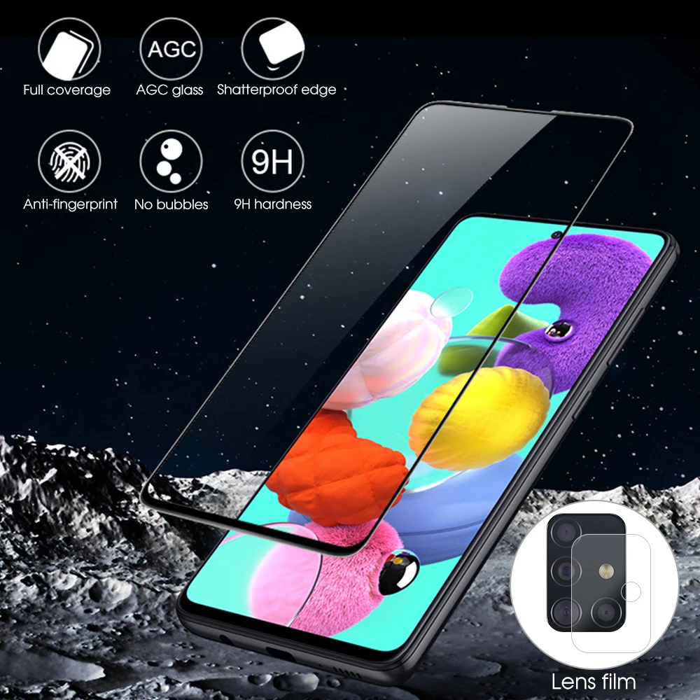Защитная пленка для объектива камеры 2 в 1 Samsung Galaxy A71 A70 A50 A51 | Мобильные телефоны и