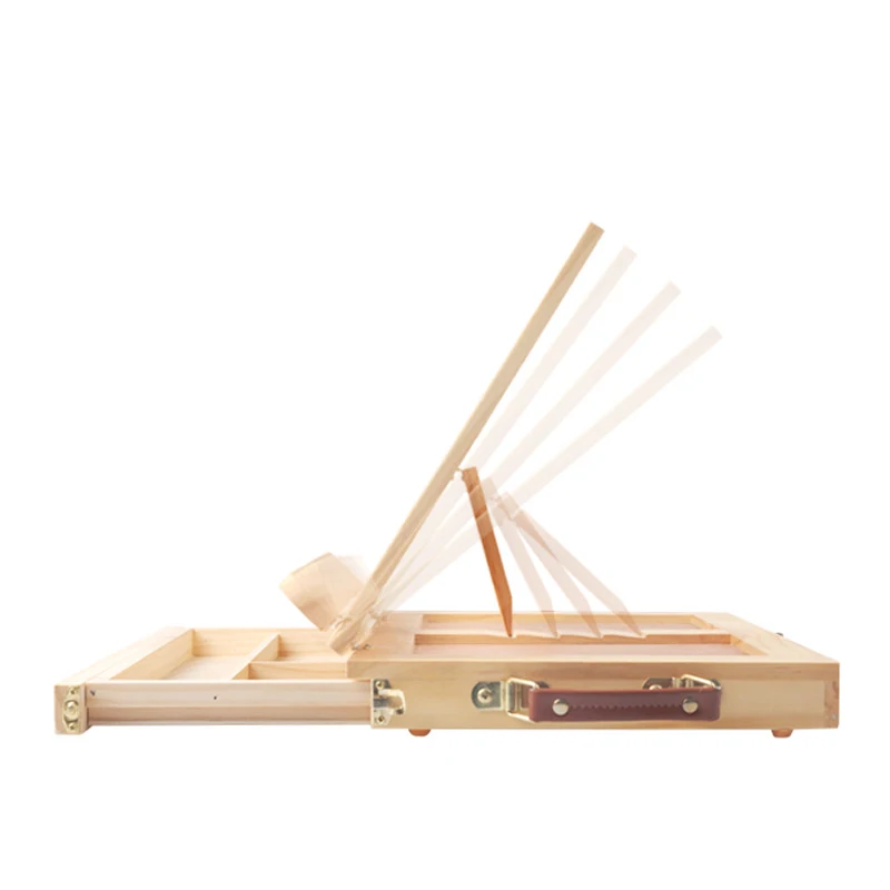 Настольный деревянный стол мольберты для рисования ящик детей портативный