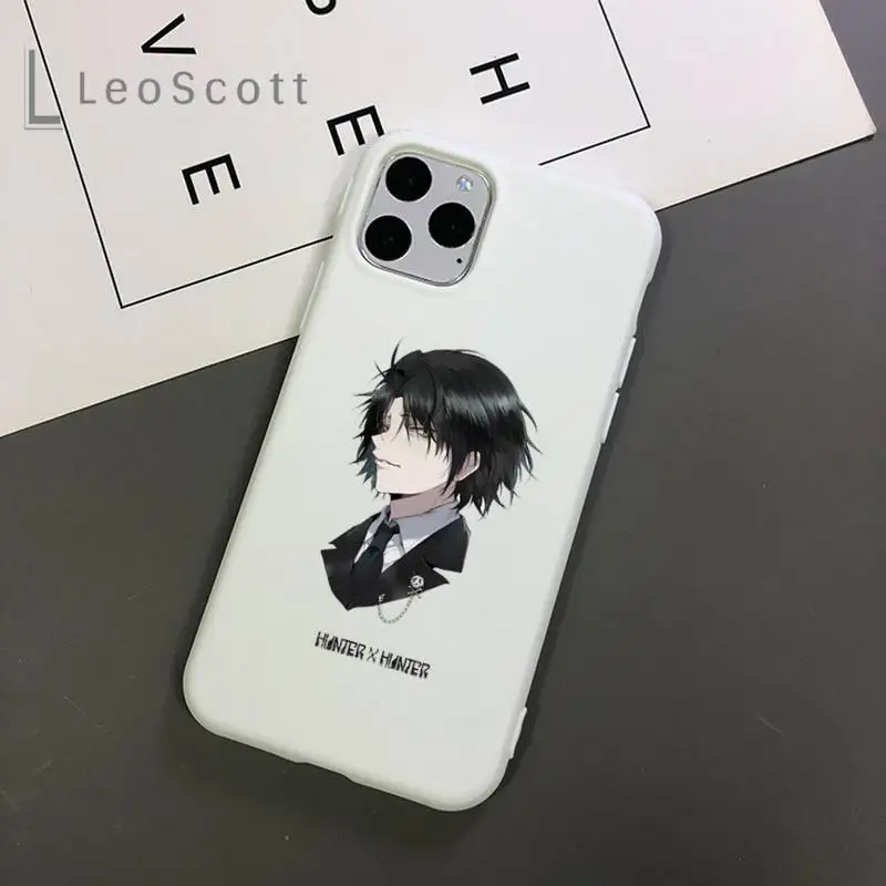 

HUNTERHUNTER animal cool Phone Case Candy Color for iPhone 11 12 mini pro XS MAX 8 7 6 6S Plus X 5S SE 2020 XR