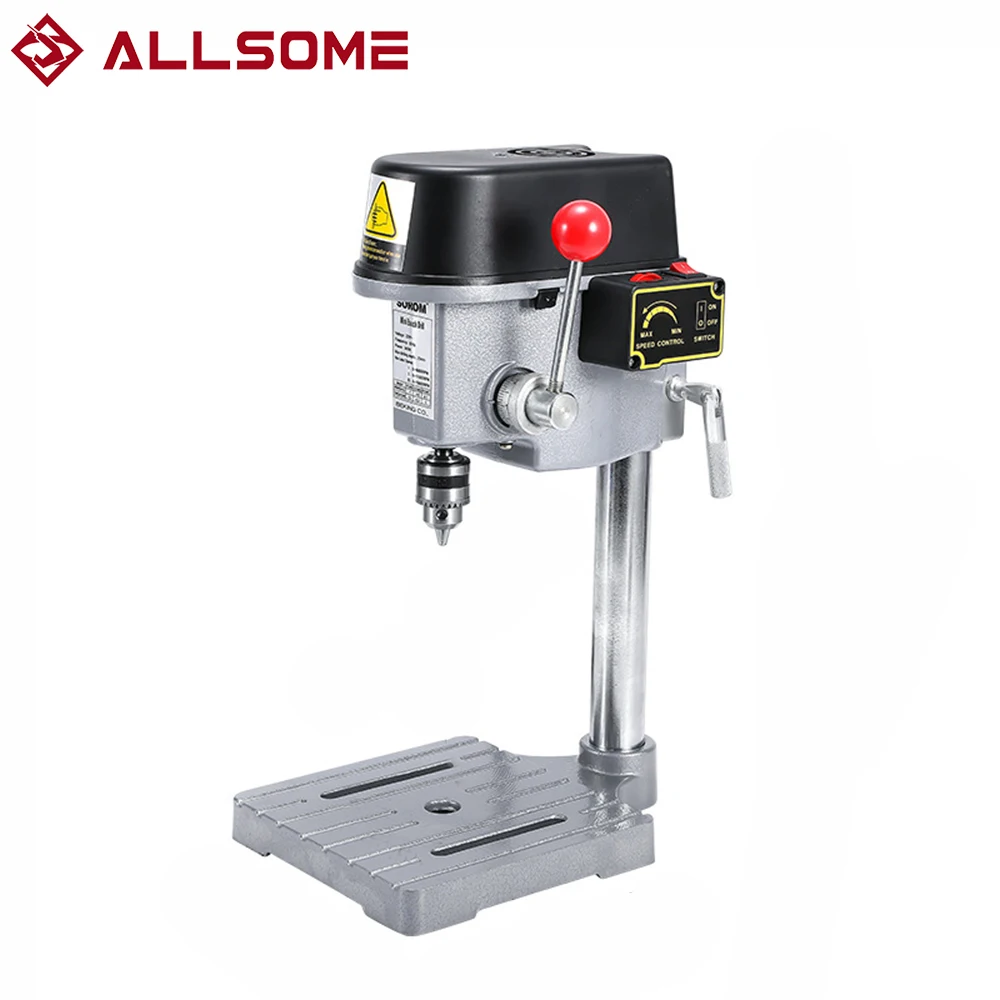 Стойка для электродрели ALLSOME 340 Вт Настольная мини стойка кронштейн сделай сам