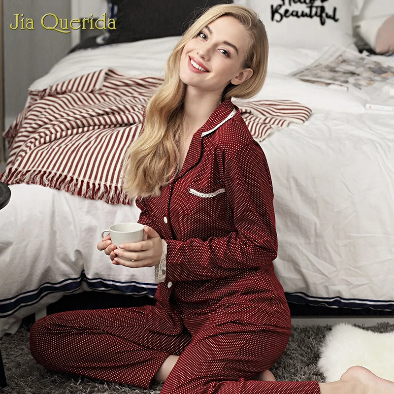 Осенний кардиган с длинными рукавами 100% хлопок в горошек кружевной отделкой