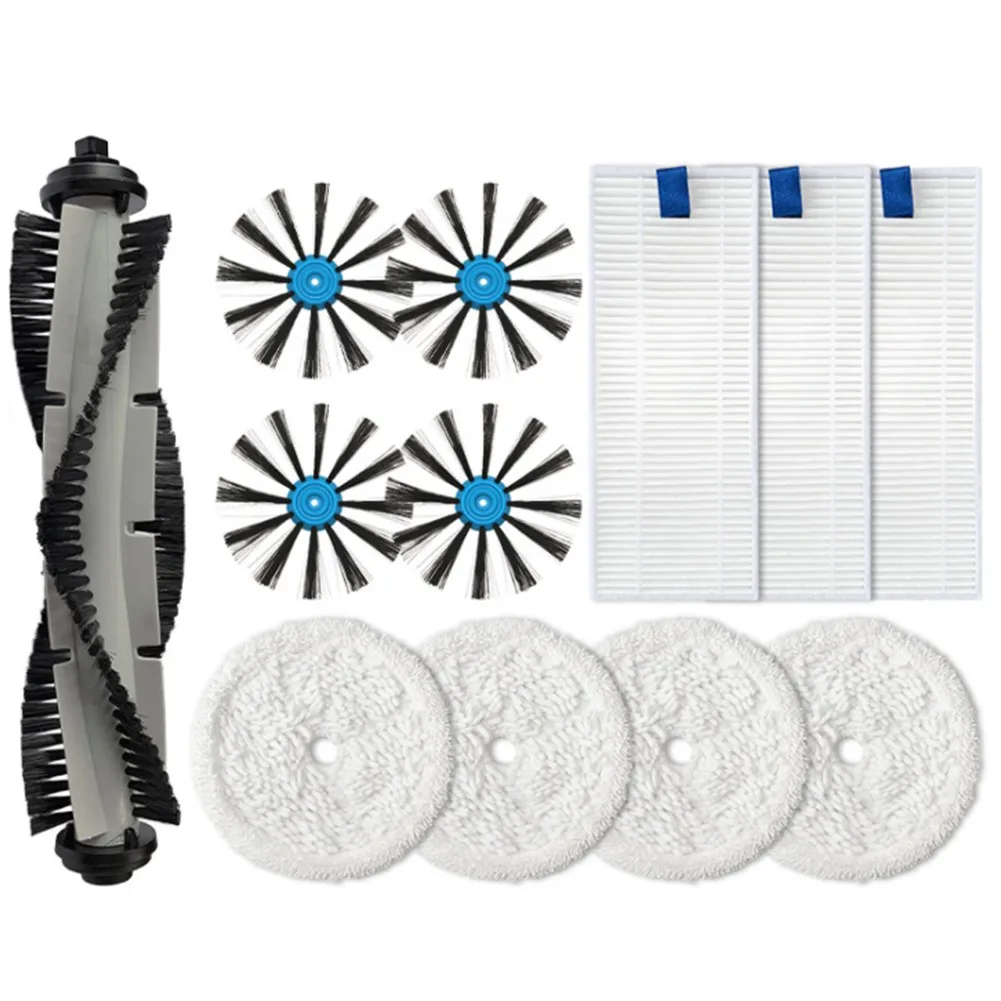 

12pcs/set Main Brush Side Brush Filter Mop Replacement Kit For Bissell 3115 Robot Sweeping Vacuum Cleaner Parts