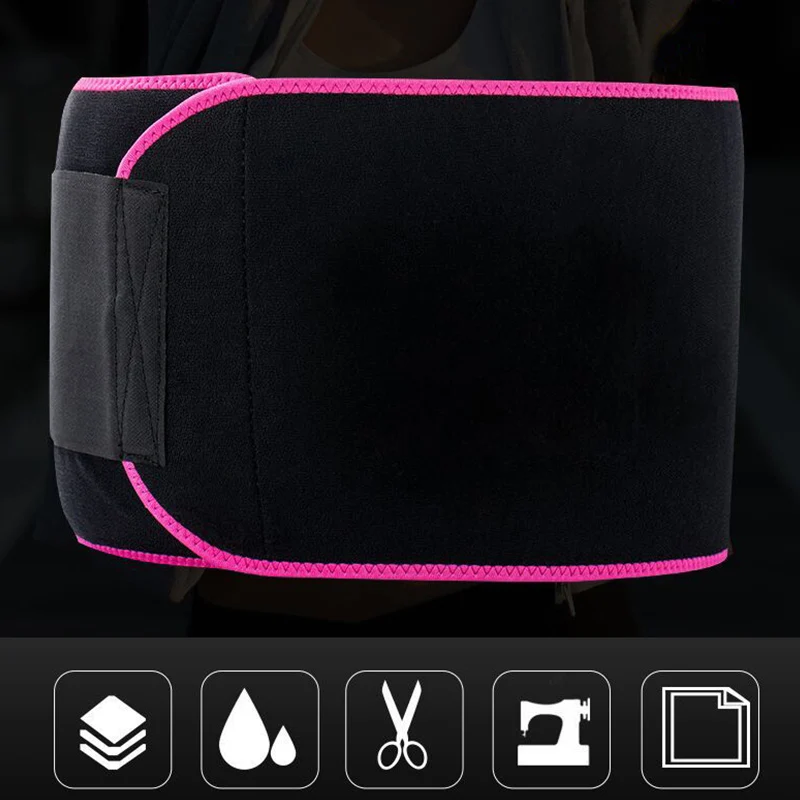 Facecozy Женская регулируемая эластичная дышащая поддержка талии с карманом компрессионный тренировочный пояс для женская одежда для фитнеса, спорта