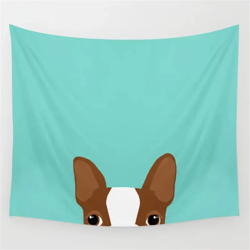 Прямая поставка гобелен с животным попугаем настенный хиппи домашний декор