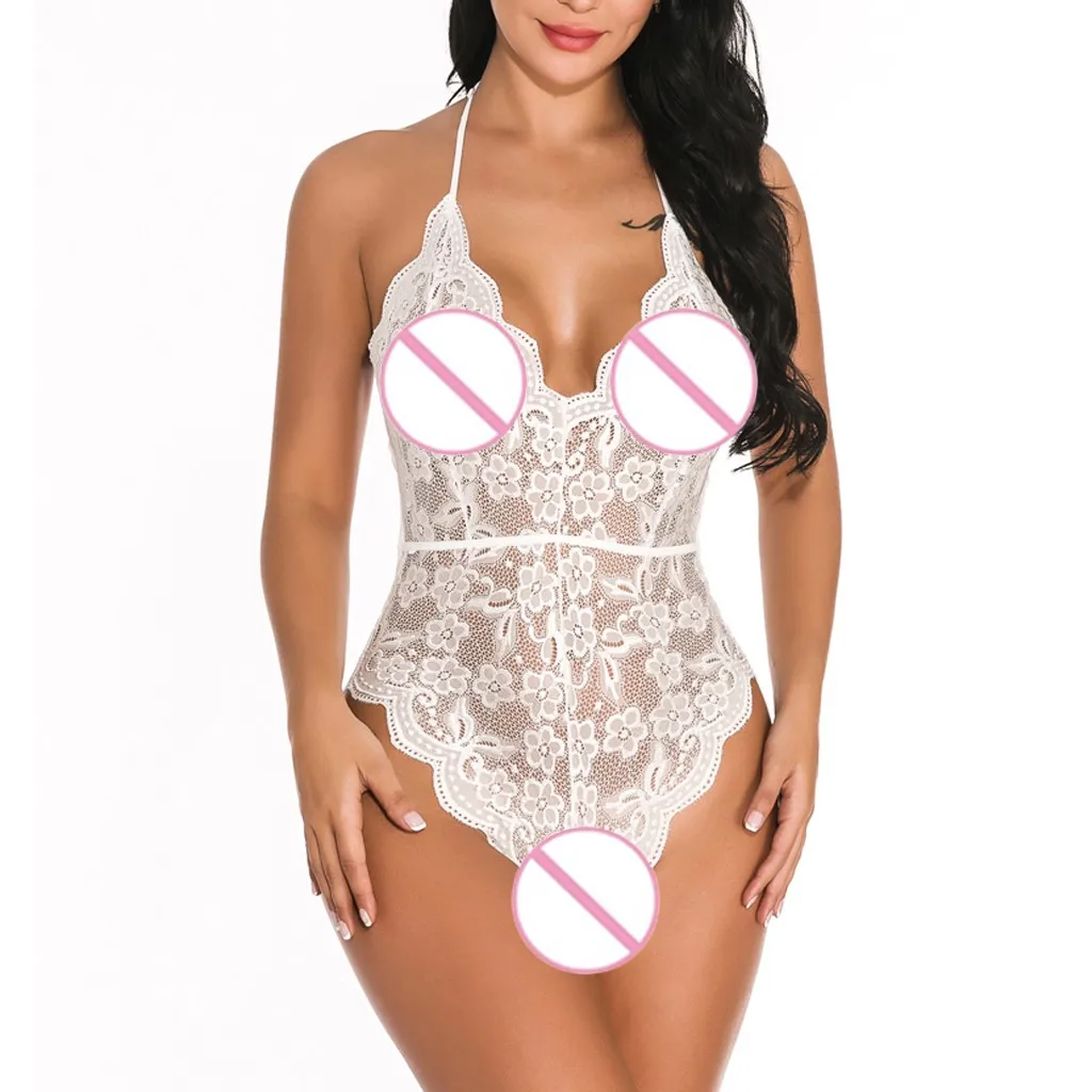 Новое сексуальное женское белье кружевной комбинезон сексуальный Тедди нижнее с