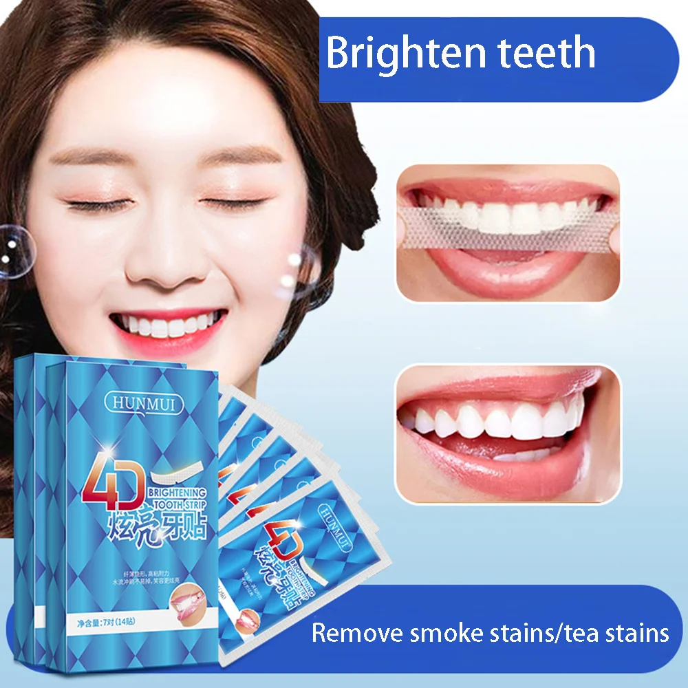 

14pcs Teeth Whitening Strips Teeth Whitening Kit Express Whitening Strips Professional Teeth Whitener Teeth Care