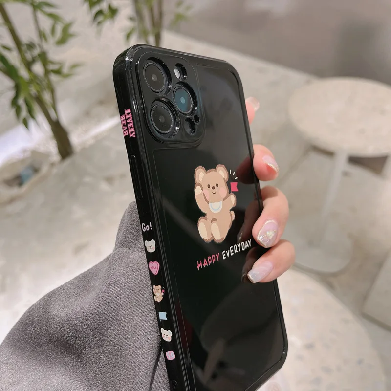 Горячая Распродажа для iphone 13 11 14 pro max 7 8 plus xsmax x xr 12 мини силиконовый милый