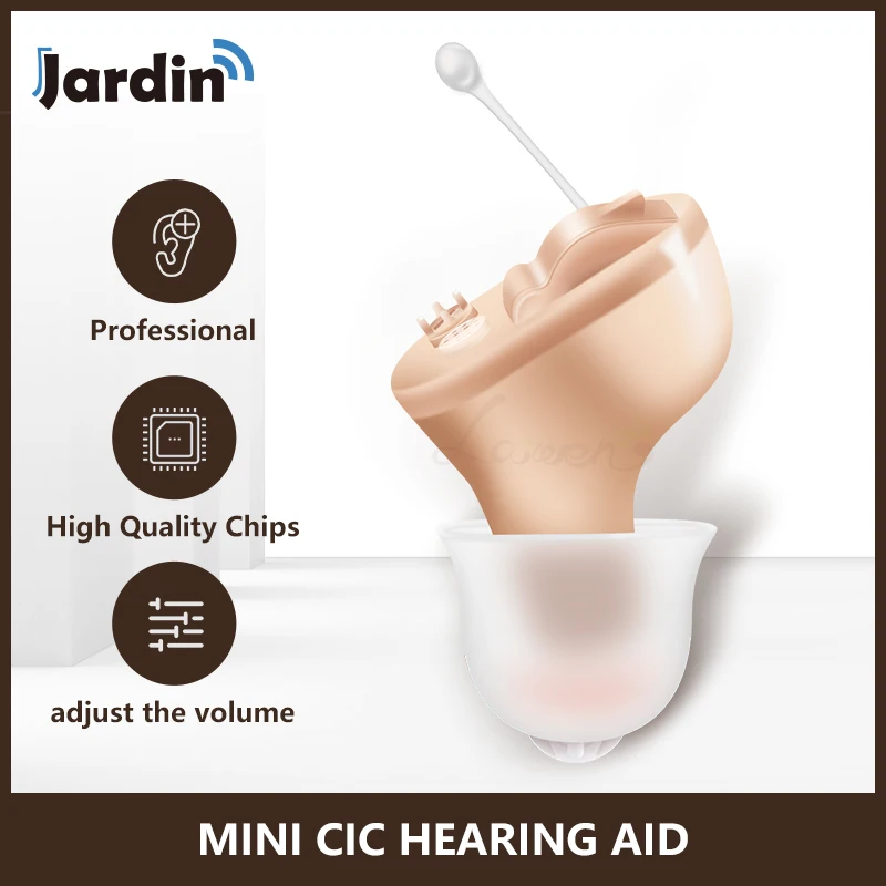 J01 лучший слуховой аппарат мини CIC цифровой качество аналогового модные лидер