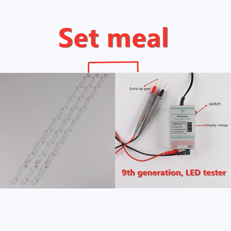 Новинка Светодиодный Светодиодная лента для подсветки 10 светодиодов 315D10 ZC14 07 100%