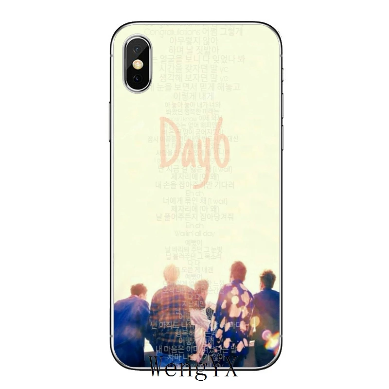 Южная Корея KPOP Day6 для Xiaomi mi 9 8 SE Pro A1 A2 Lite 6 6X5 5S 5x note mi x 2 s/max 2 3 аксессуары чехол для телефона - Цвет: KPOP-Day6-A-06