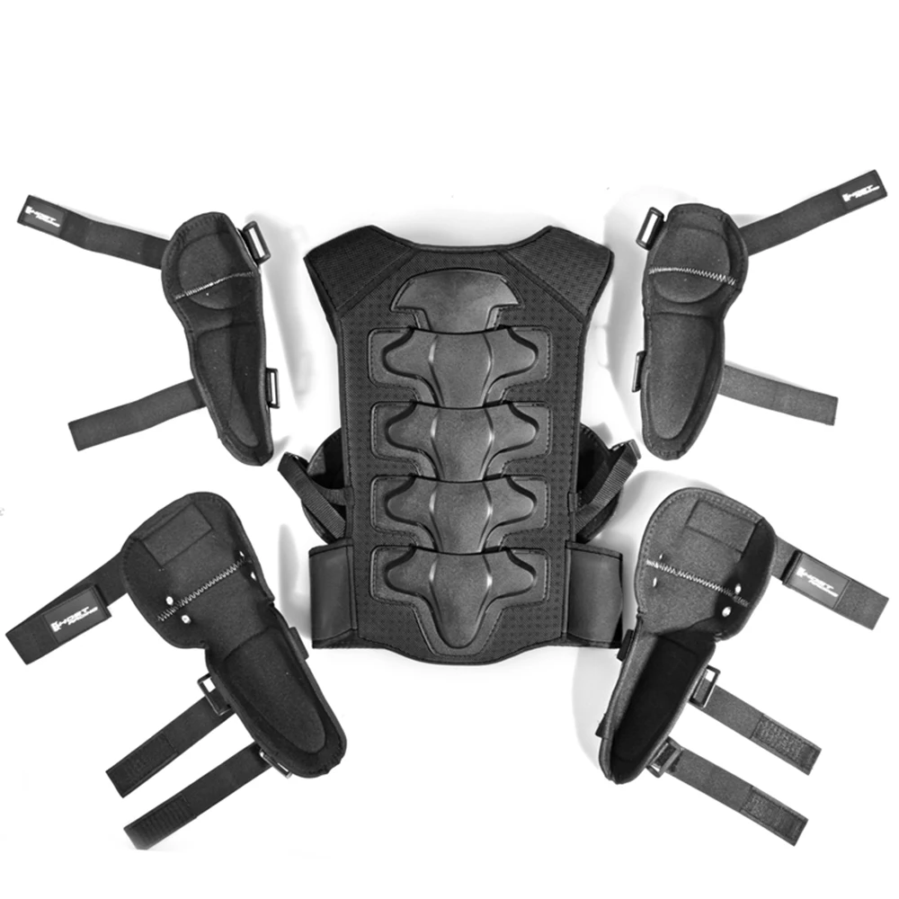 Привидение гоночный мотоцикл детская защита Набор для езды на велосипеде