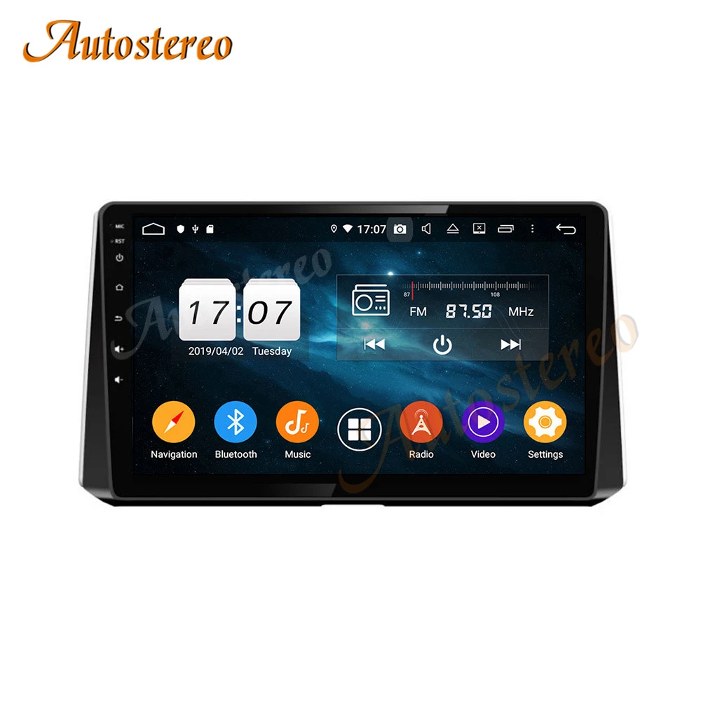 Android 9 0 Автомобильный GPS навигатор мультимедийный плеер для Toyota Corolla 2019 2020 Авто