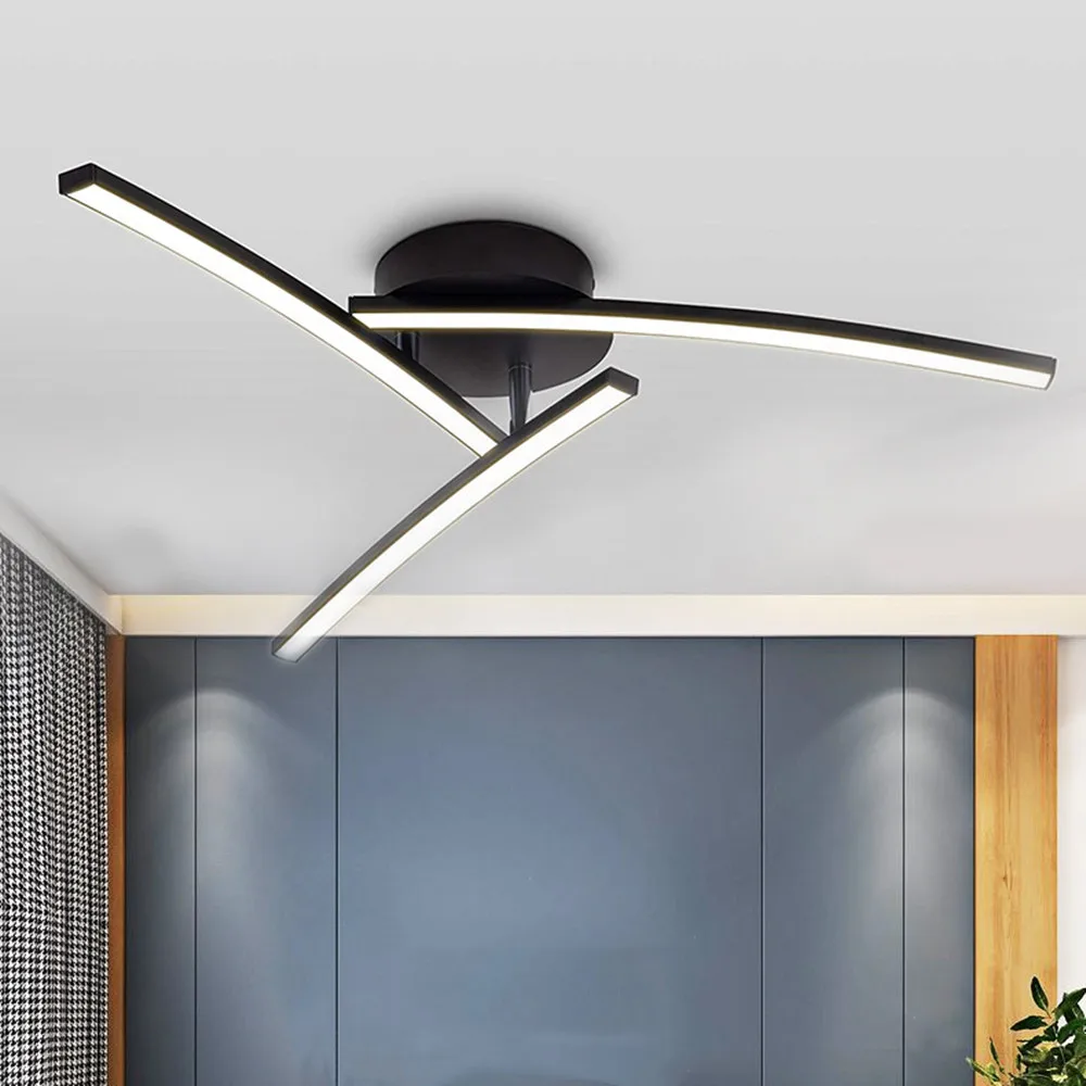 $17.85 Modern LED Ceiling Lights Dimmable With Remote 12W 18W 24W Bedroom Ceiling Lamp for Living room Home Indoor Lighting AC85-265V