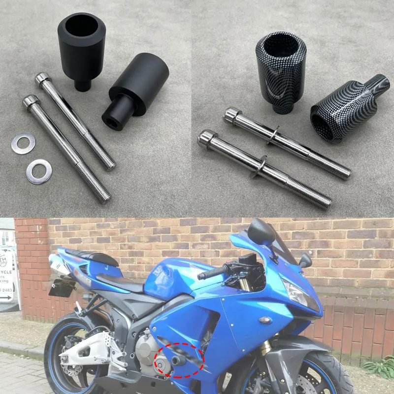 Аксессуары для мотоциклов CBR600 RR слайдеры рамы защита от падения Honda CBR 600 600RR CBR600RR