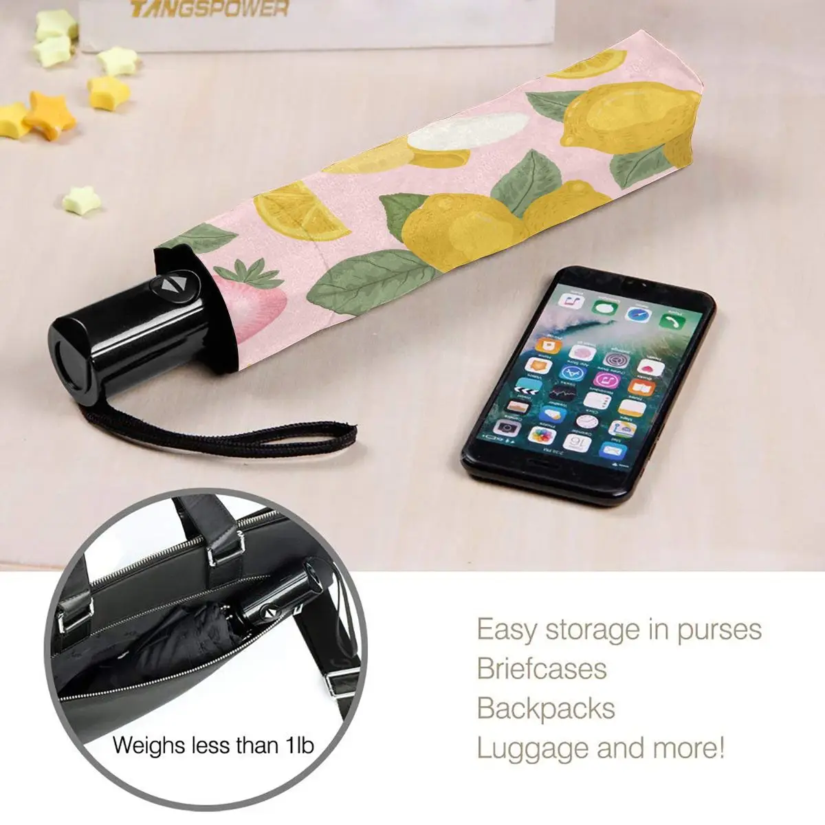 Зонт Солнечный Автоматический складной для мужчин и женщин портативный