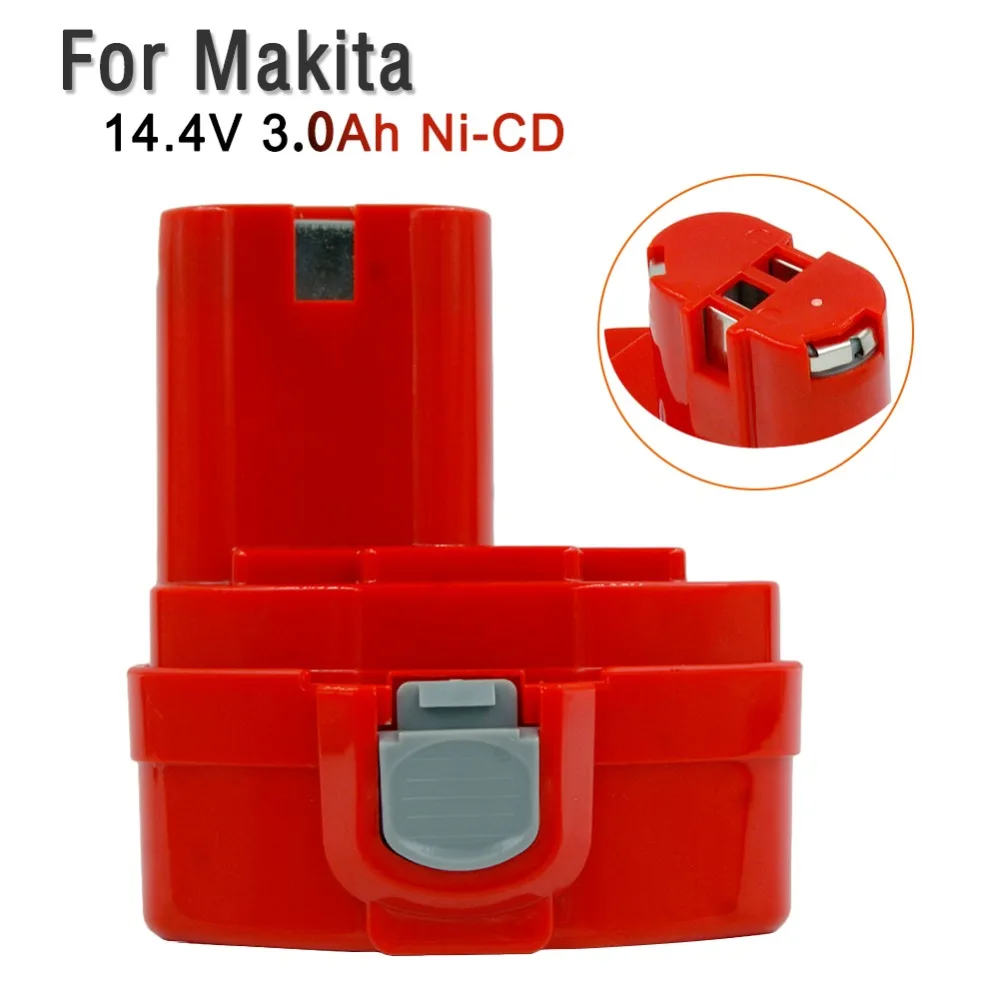 2X PA14 14,4 V 3000mAh Ni-CD Мощность инструменты Перезаряжаемые батареи для Makita 1420 1422 1433 1434 1435 4033D 6281D 6280D 6337D