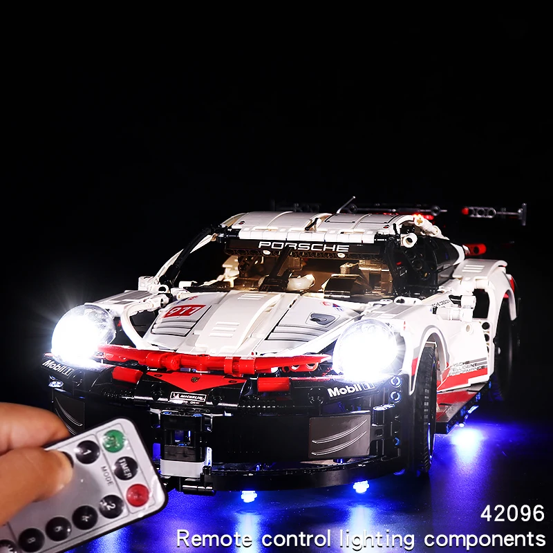 

Фотообои для серии 42096, белые строительные блоки головного света (только светодиодная подсветка, без блока)