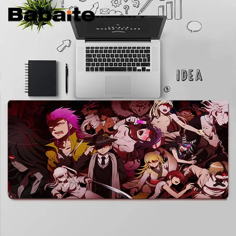 

Babaite Top Quality Danganronpa Laptop Computer Mousepad Free Shipping Large Mouse Pad Keyboards Mat
